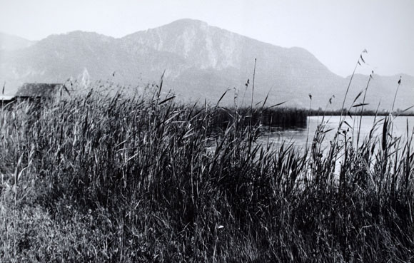 Konrad Sommer: Kochel, Schwarzweißfoto, 10.07.1984