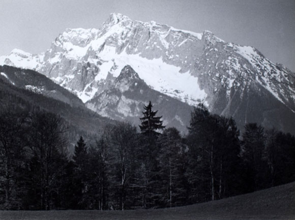 Konrad Sommer: Hochkalter, Schwarzweißfoto, 1965