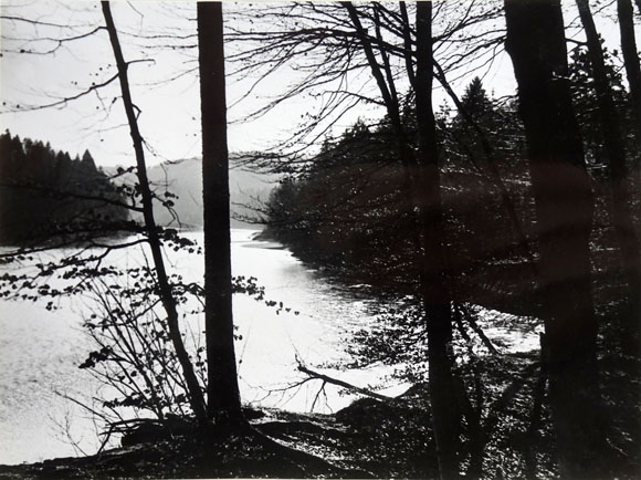 Konrad Sommer: Isar, Schwarzweißfoto, um 1965