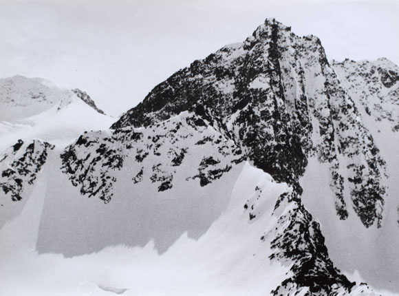 Konrad Sommer: Gleirsch Ferner, Schwarzweißfoto, 1977  