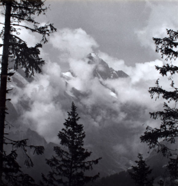 Konrad Sommer: Jungfrau, Schwarzweißfoto, 27.07.1964  