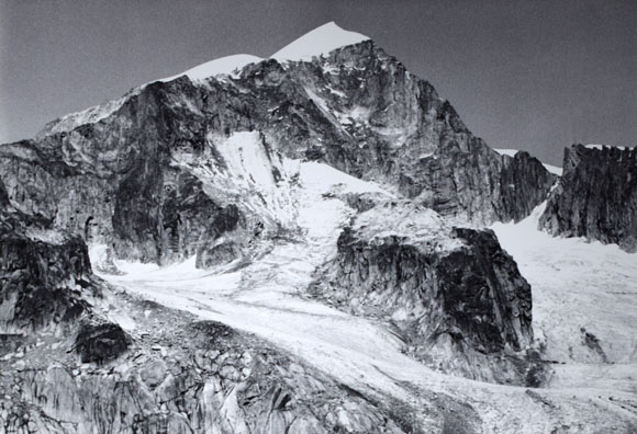 Konrad Sommer: Galenstock, Schwarzweißfoto, 28.08.1964 