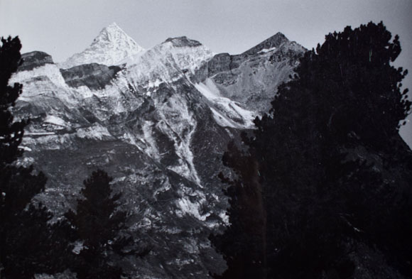 Konrad Sommer: Obergalbelhorn, Schwarzweißfoto, 2.09.1964  